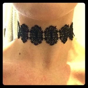 Black Lace Choker